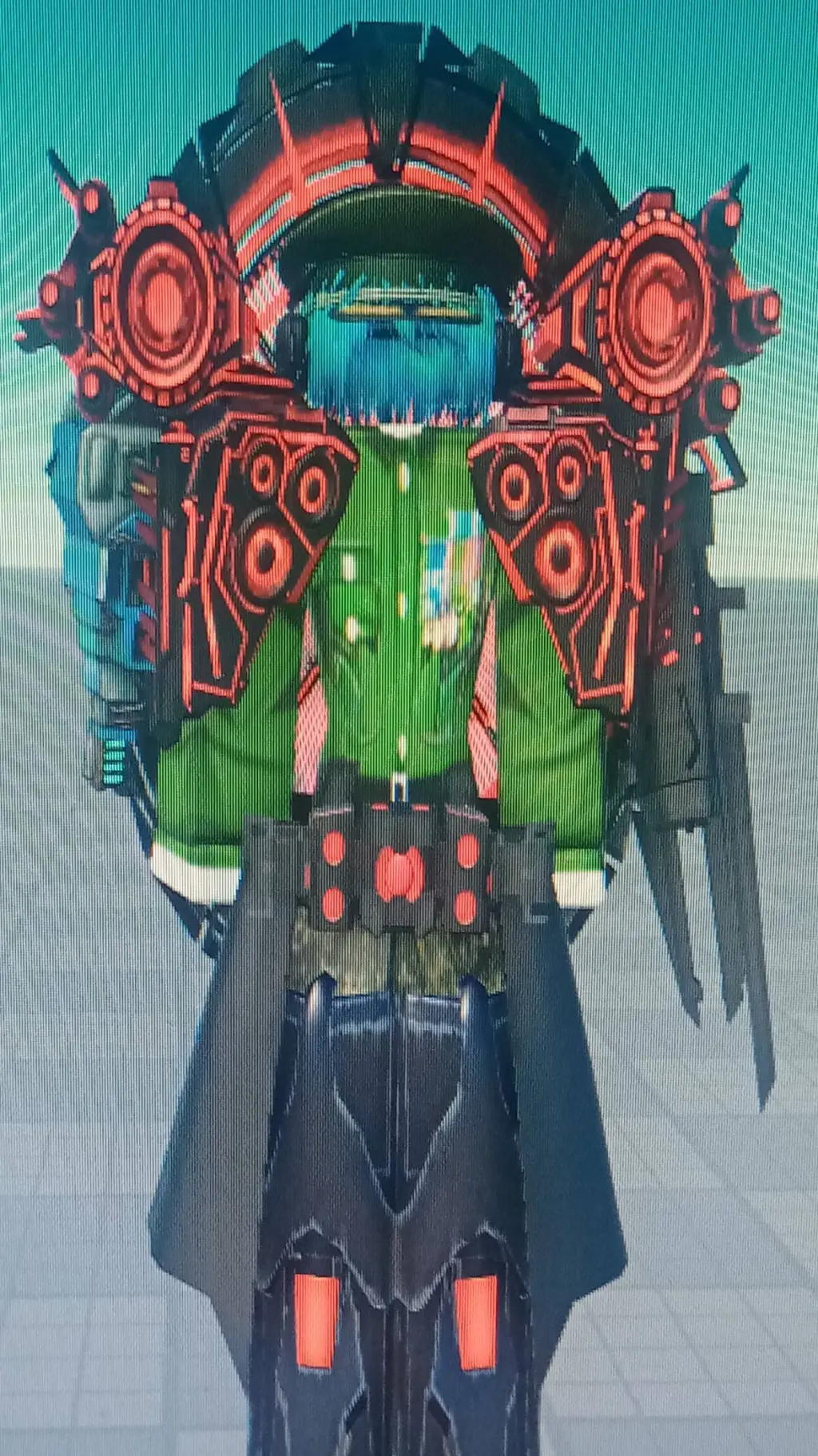 ai character: astro speaker man background