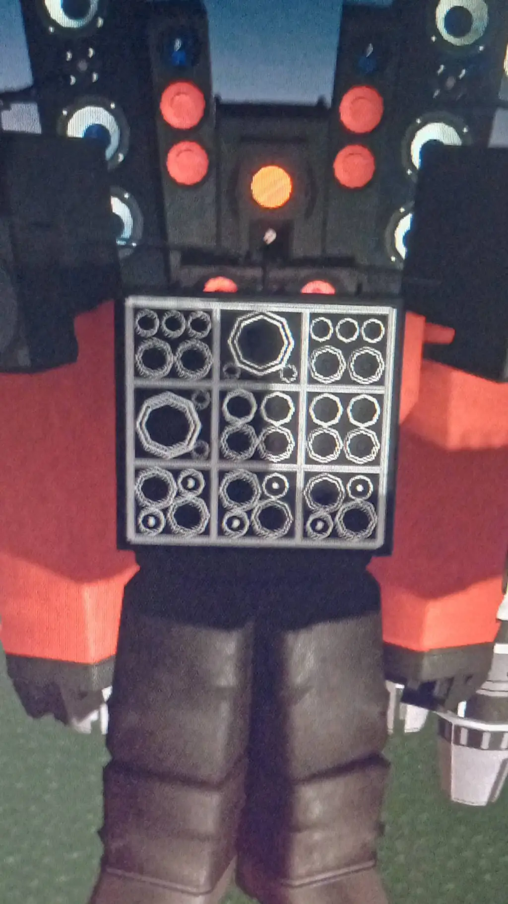 ai character: titan speaker man background