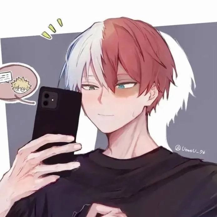 chat with ai character: 🔥 todoroki ❄️