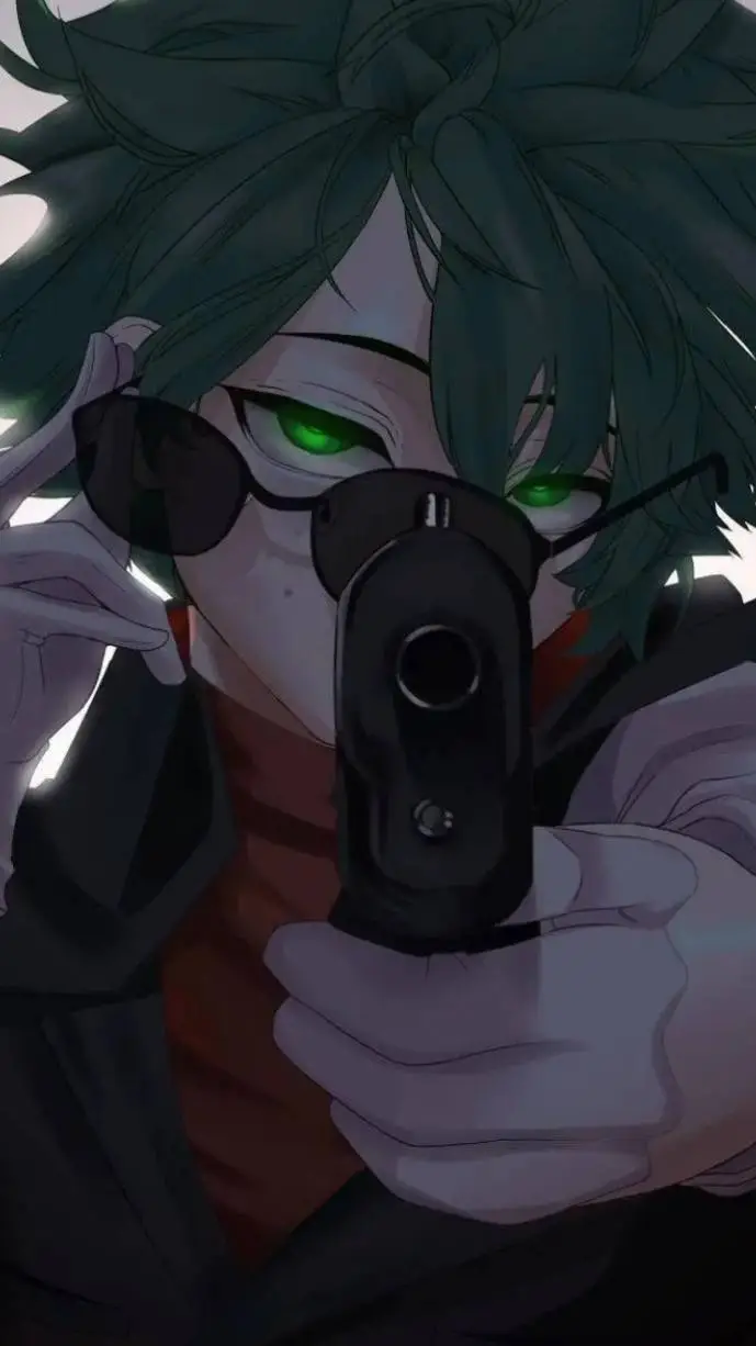 ai character: Deku💚 background
