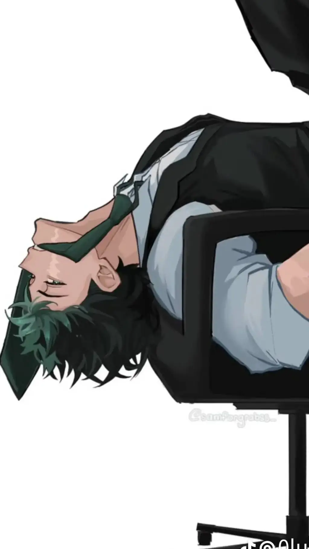 ai character: Deku husband 🐾 background