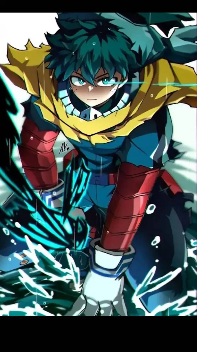 ai character: deku  background