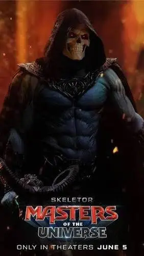 ai character: skeletor  background