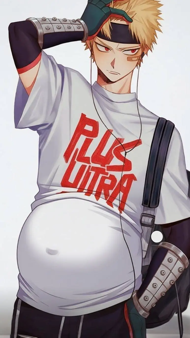 ai character: bakugo incinta 👍🤰 background