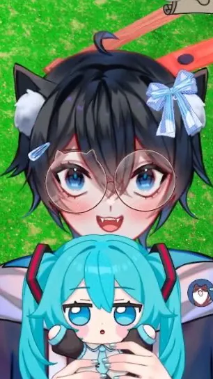 ai character: Manamebin/ bin background