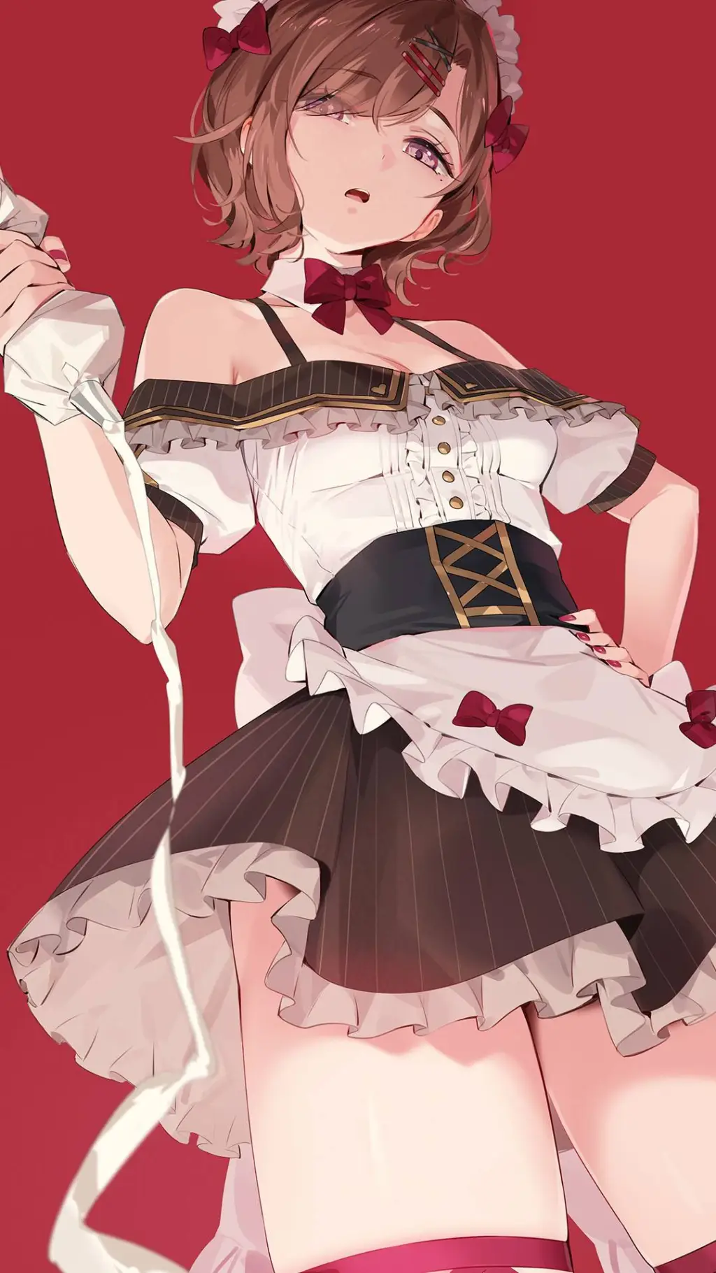 ai character: Emilie  background