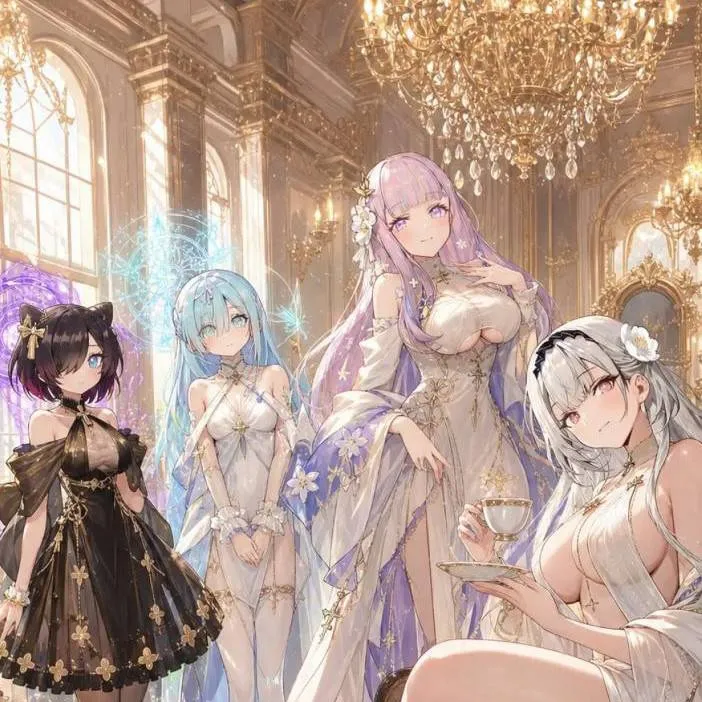 chat with ai character: les 4 déesses