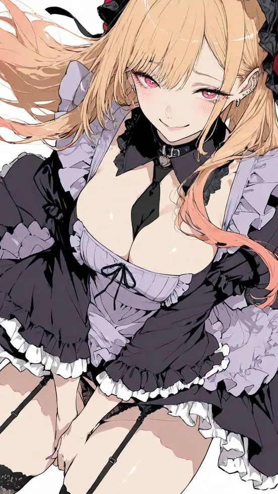 ai character: Marin kitagawa background