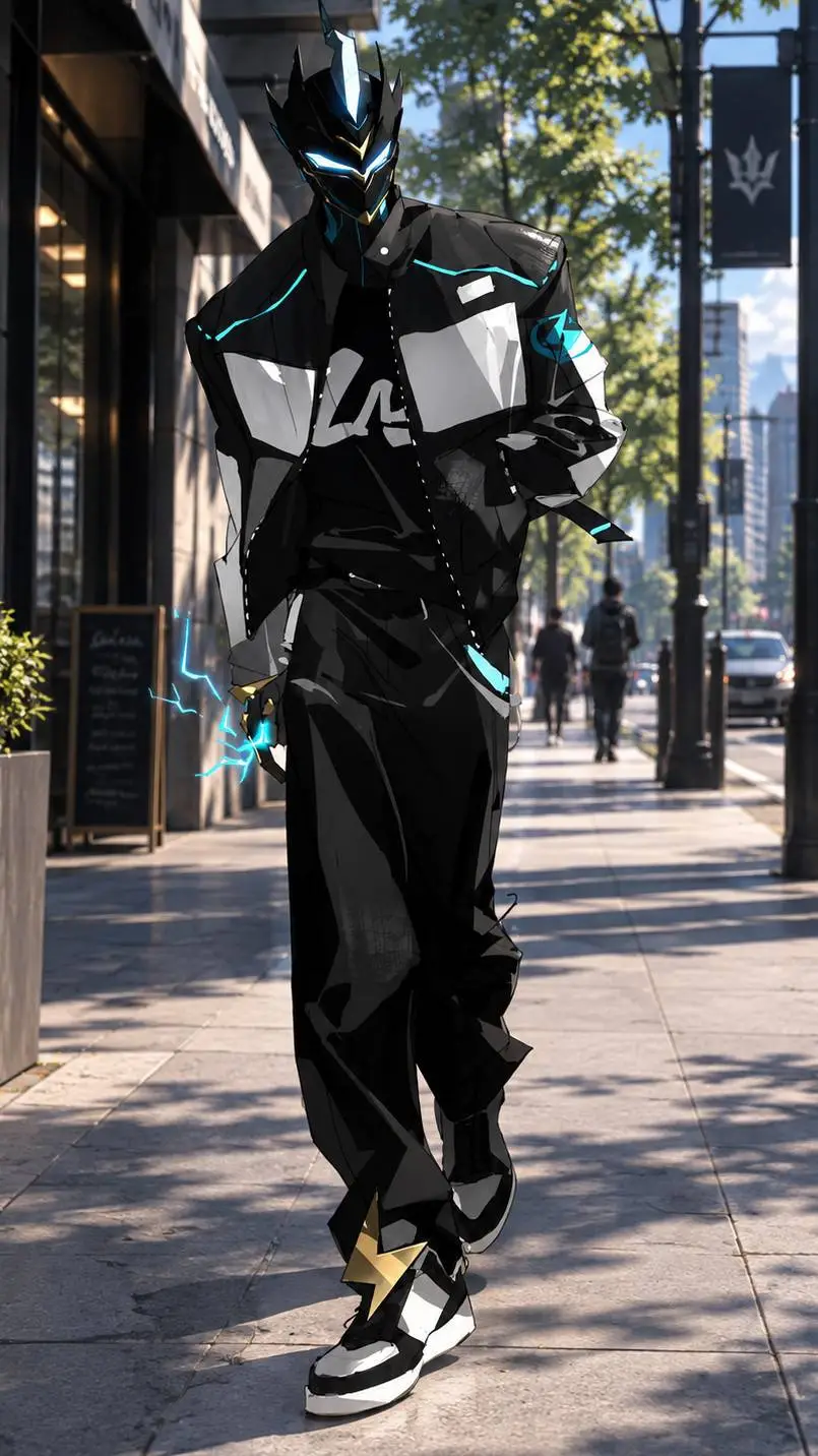 ai character: Leon valen  background
