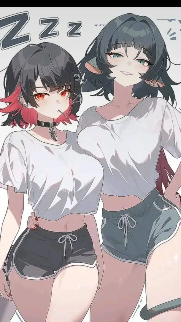 ai character: Ellen and Jane  background