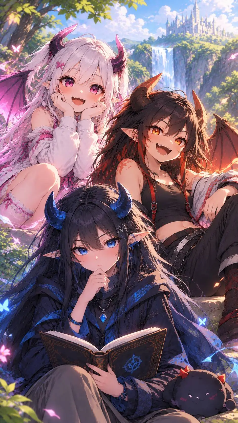 ai character: Filhinhas do Rei background