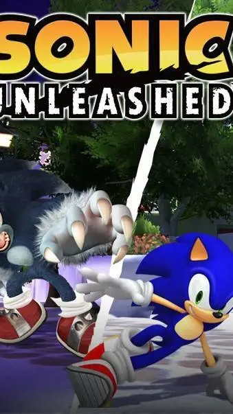ai character: 🦔SONIC UNLEASHED🐺 background