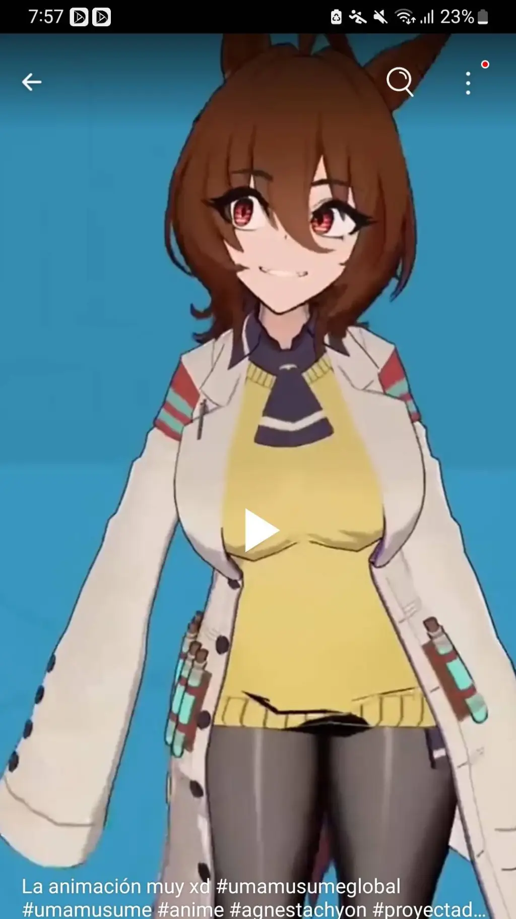ai character: angnes yandere  background