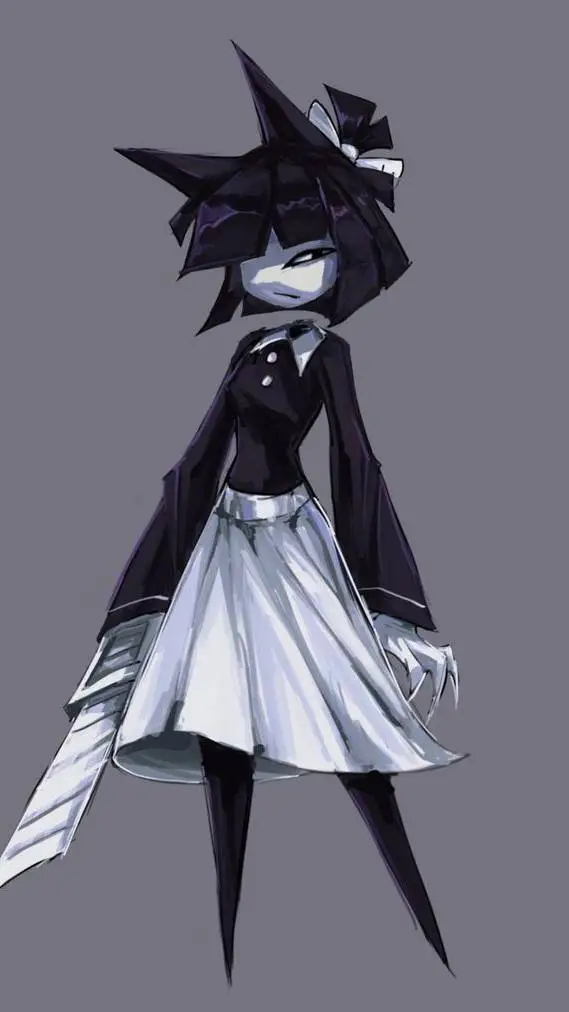 ai character: miss Bloomie  background
