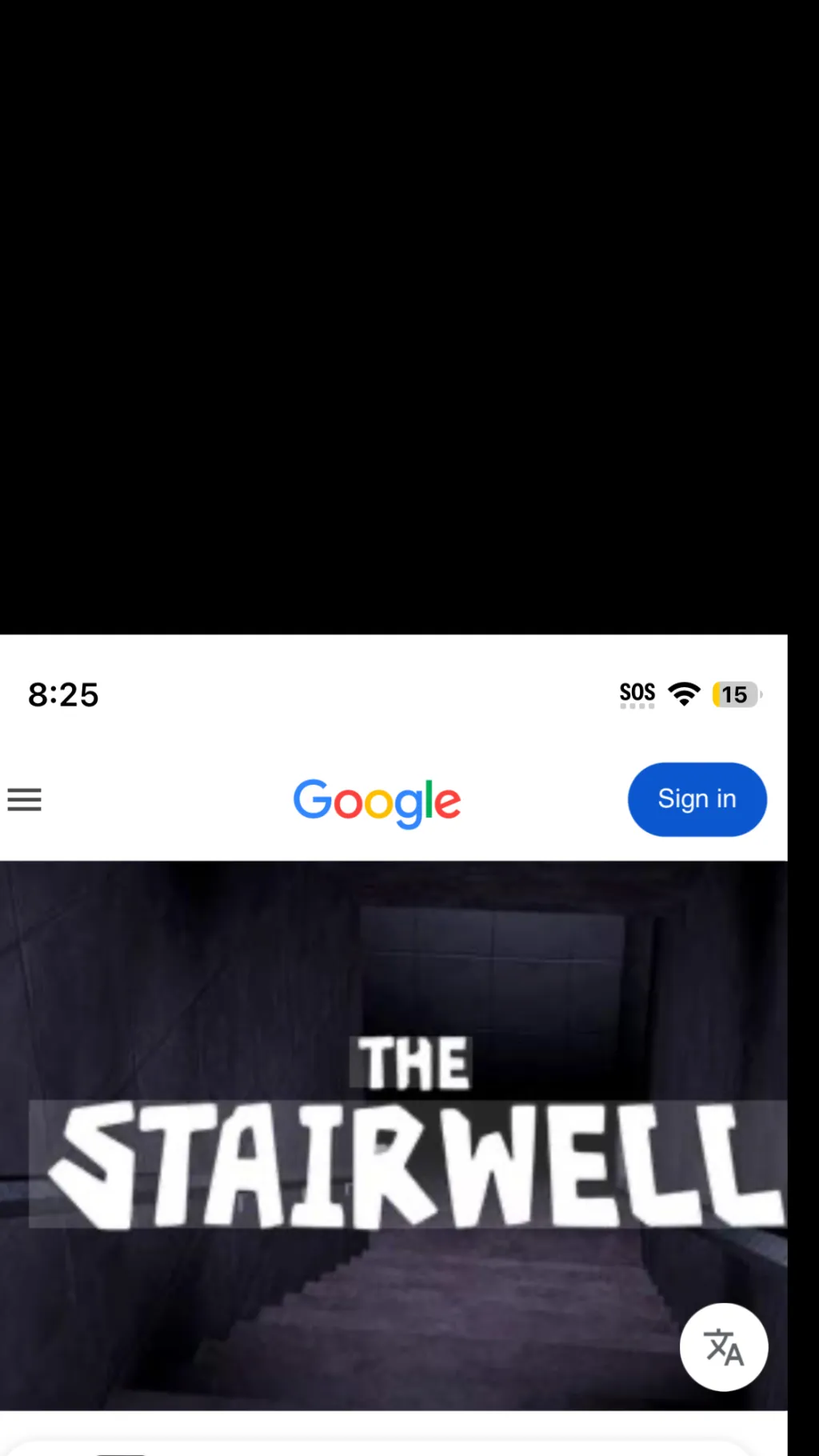ai character: The stairwell background