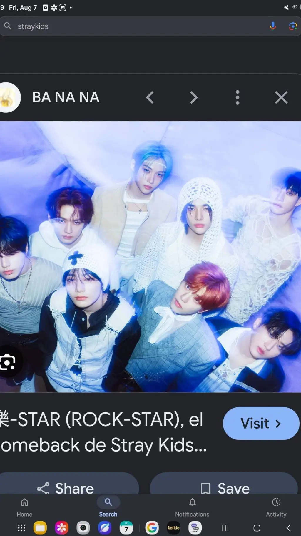 ai character: StrayKIDS background