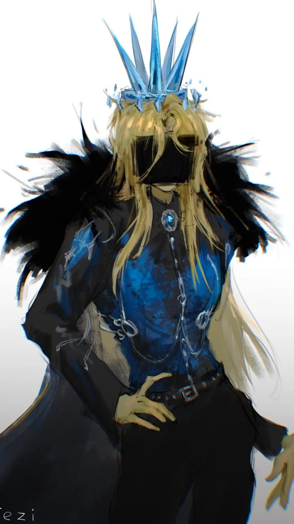 ai character: Itrapped background