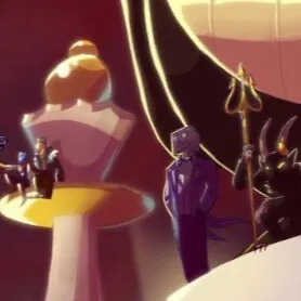 chat with ai character: Casino cups