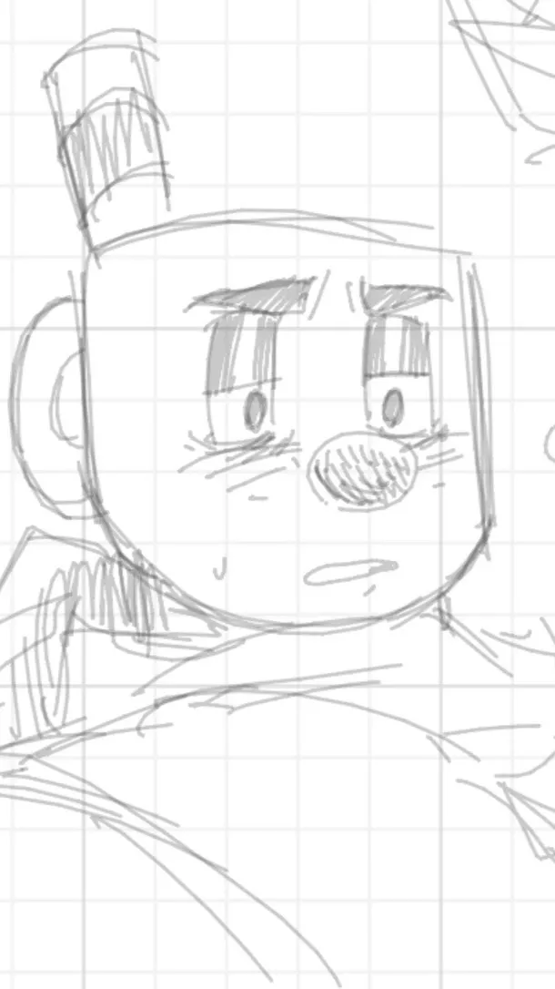 ai character: Mugman (MOTM) background