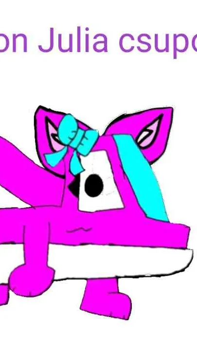 ai character: Julia csupo background