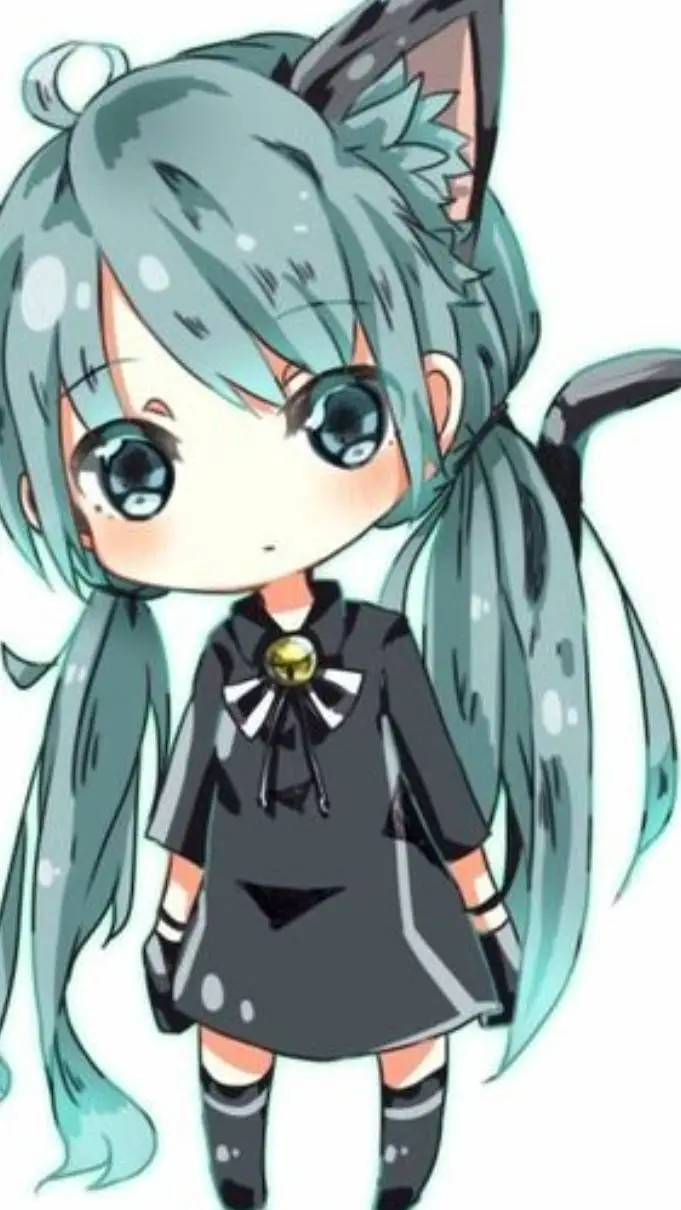 ai character: mha × chibi background