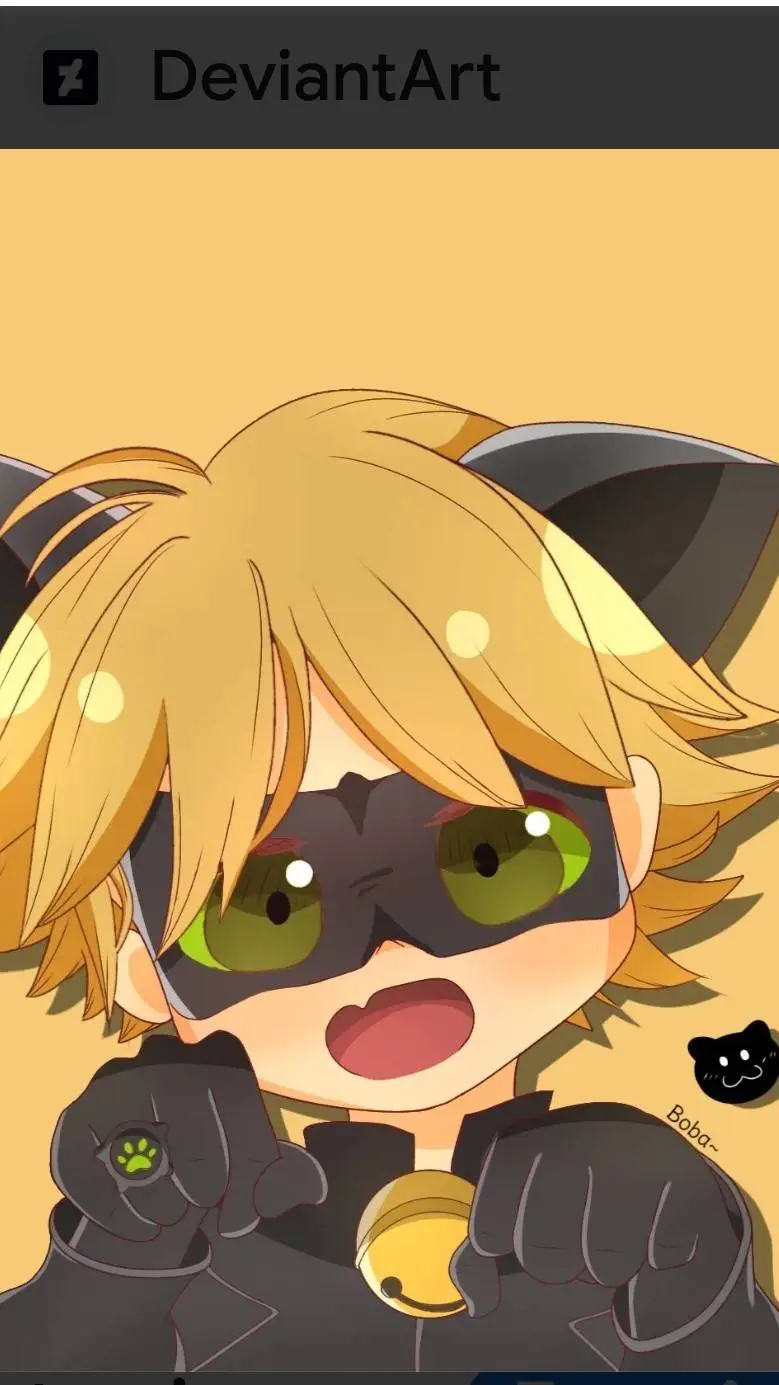 ai character: Cat Noir  background