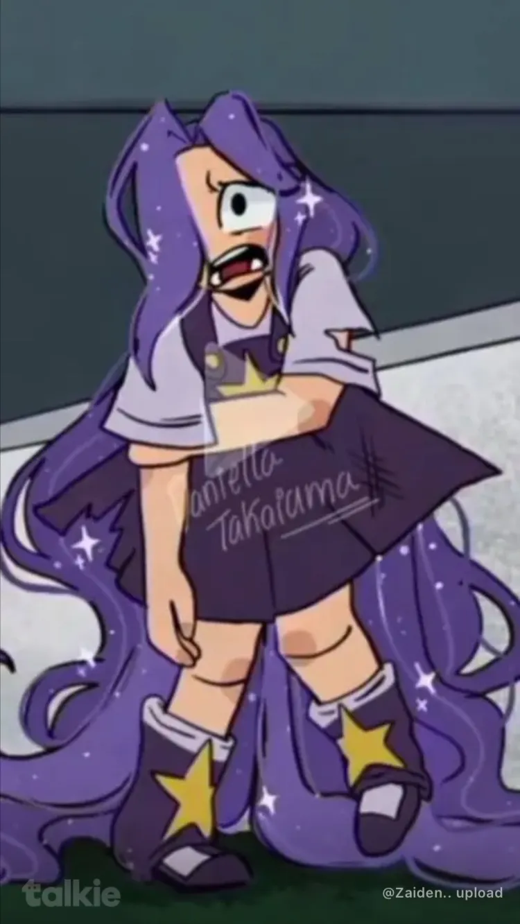 ai character: lillylovebraids💜 background