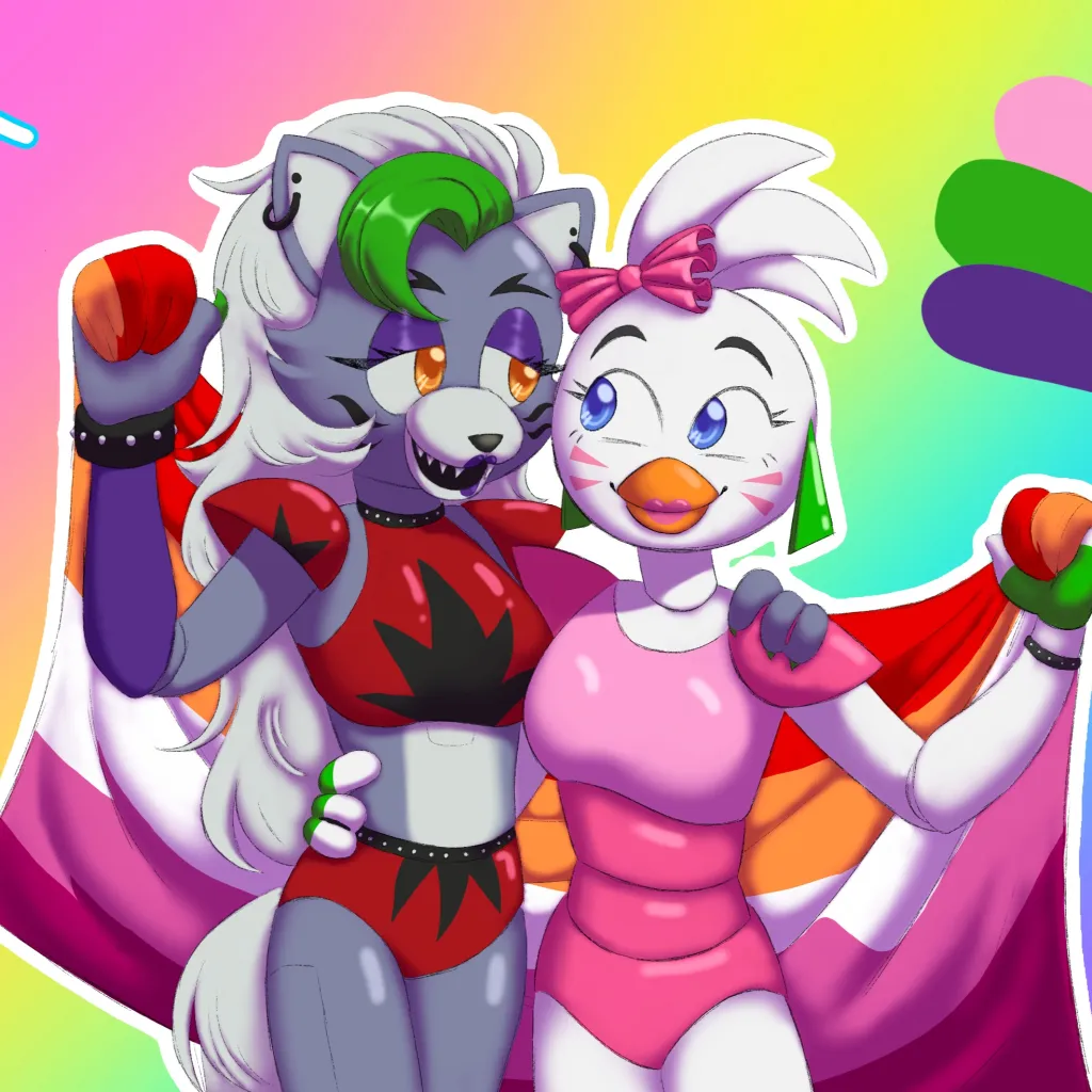 chat with ai character: Roxy X Chica