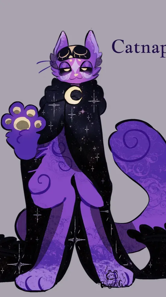 ai character: Catnap background