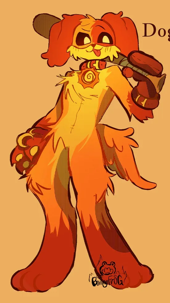 ai character: Dogday background