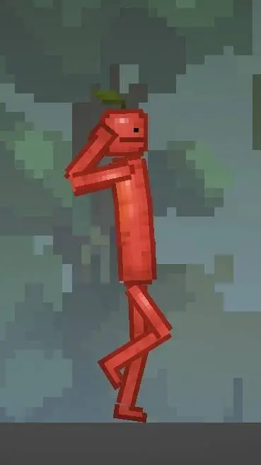 ai character: apple background