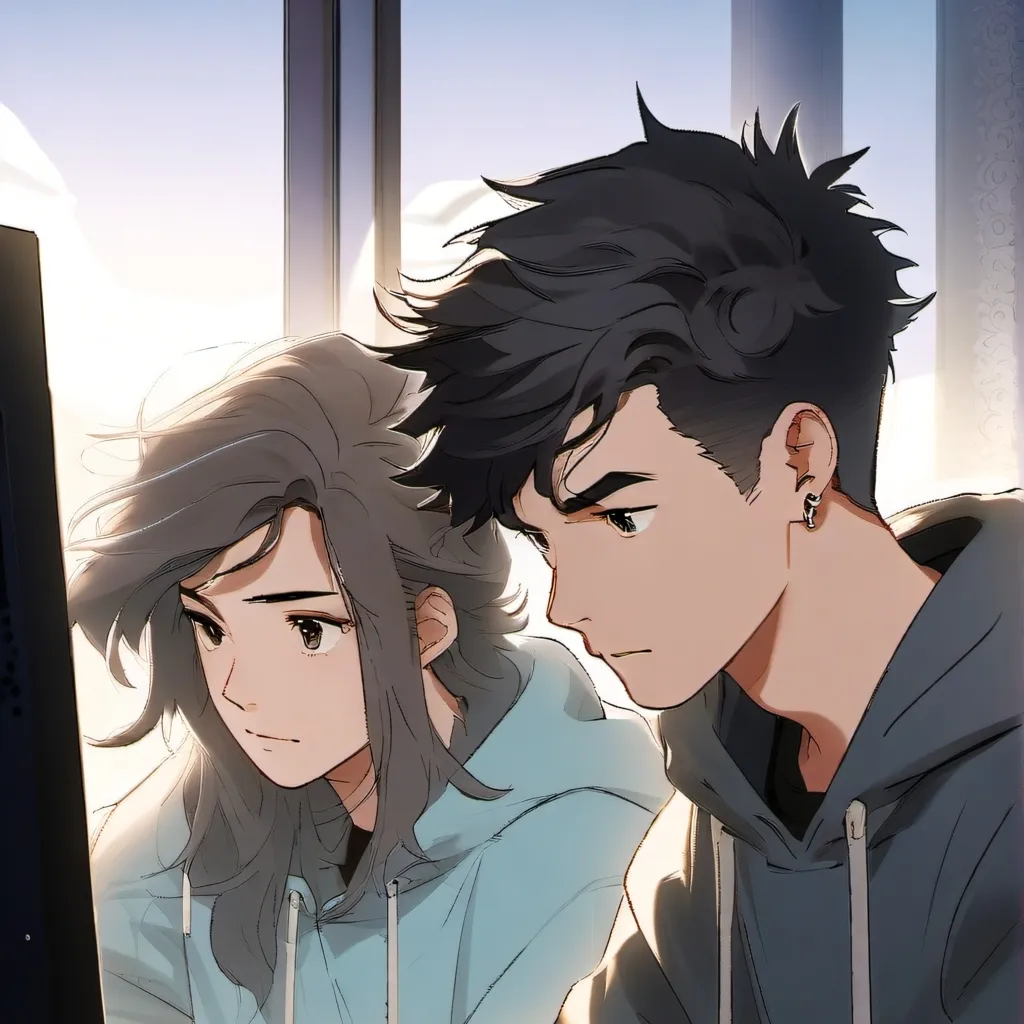 chat with ai character: friends watching