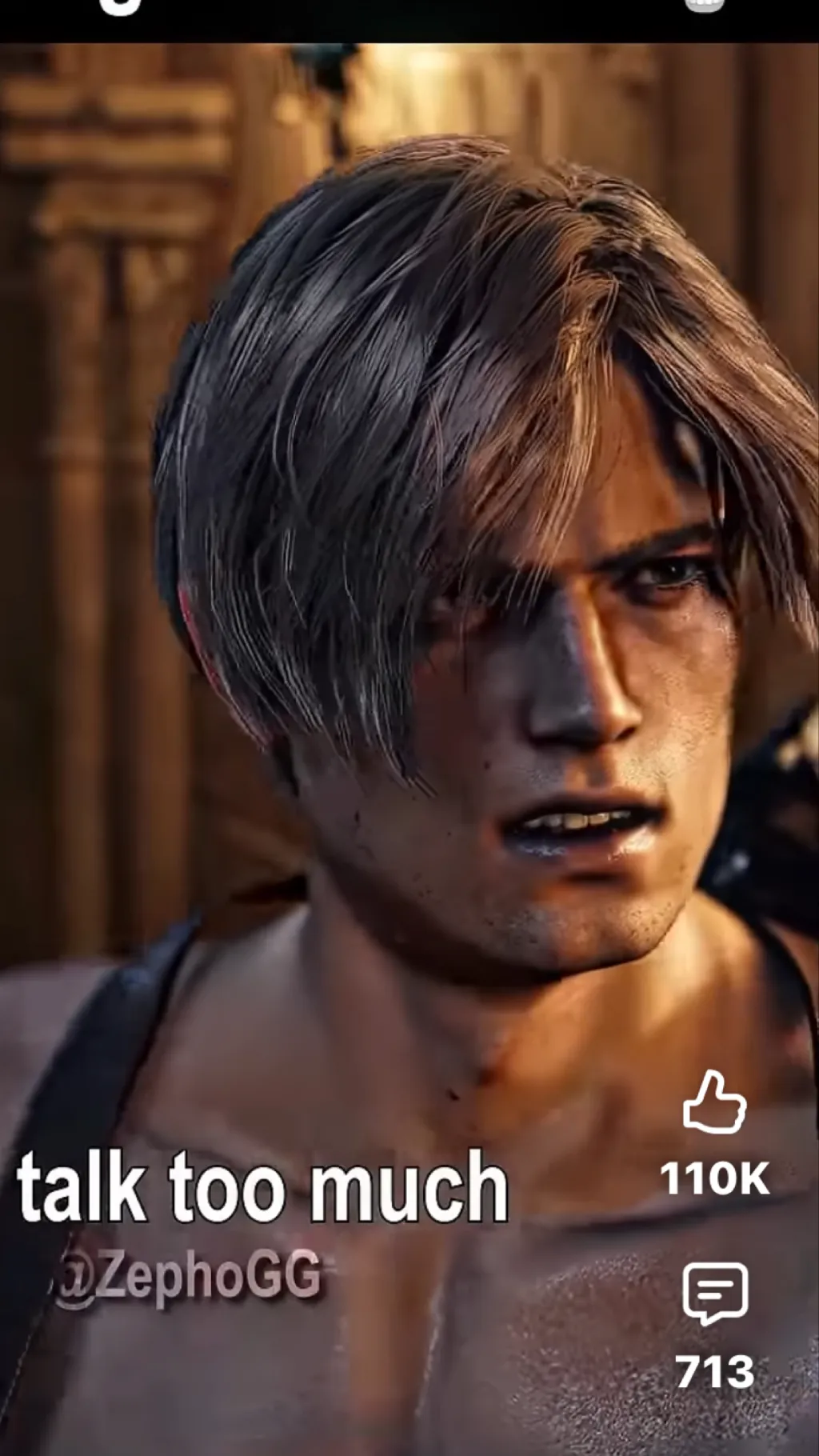 ai character: Leon Kennedy background