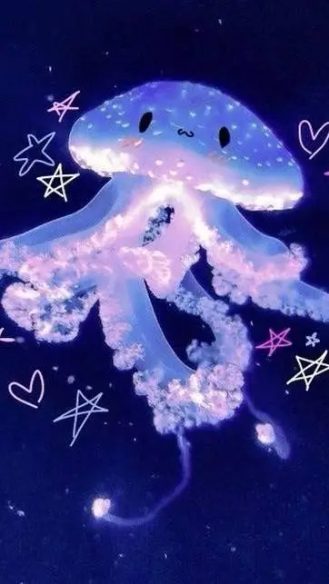 ai character: Magic Jellyfish background