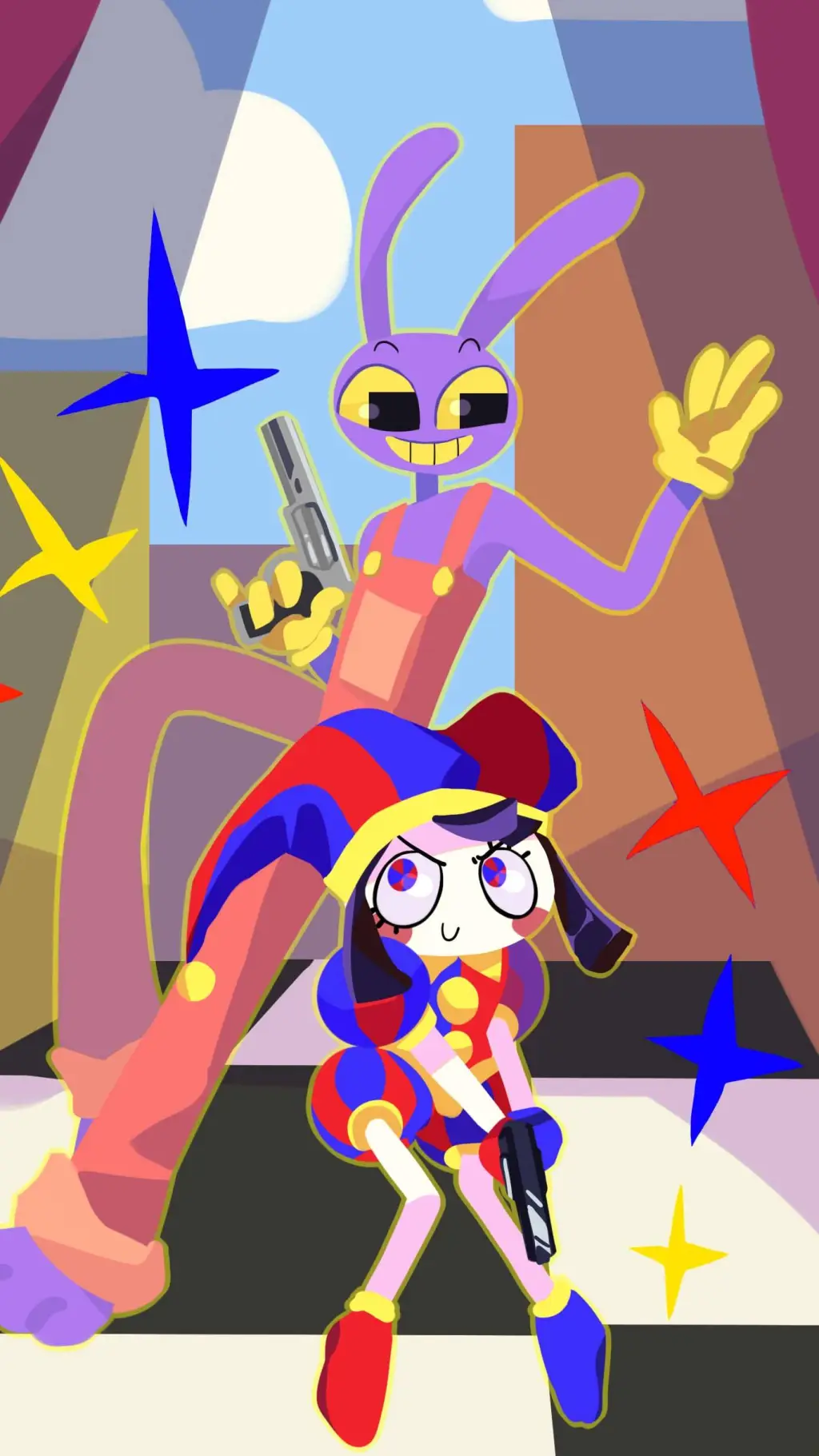 ai character: TADC TALES🎡 background