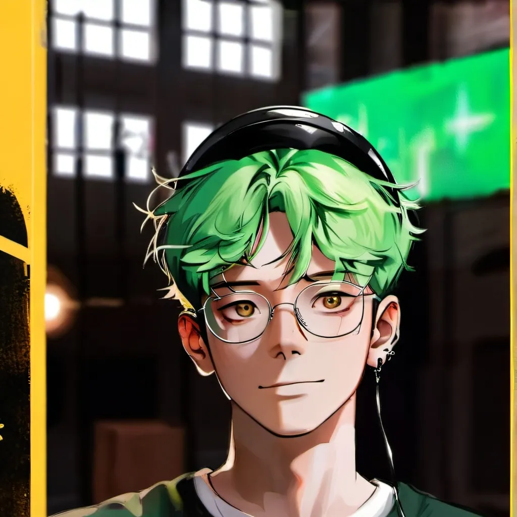 chat with ai character: Green_shot