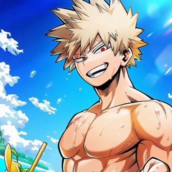 chat with ai character: Bakugo al mare💥