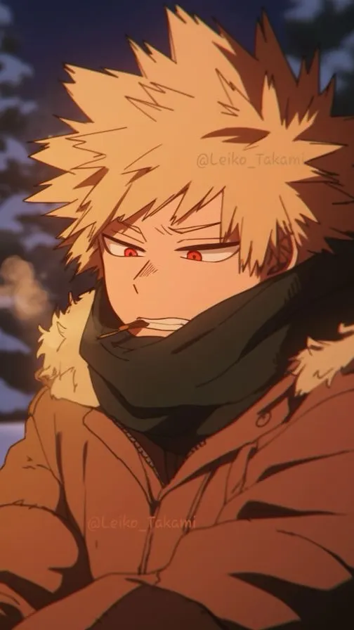 ai character: Vacanza con bakugo background