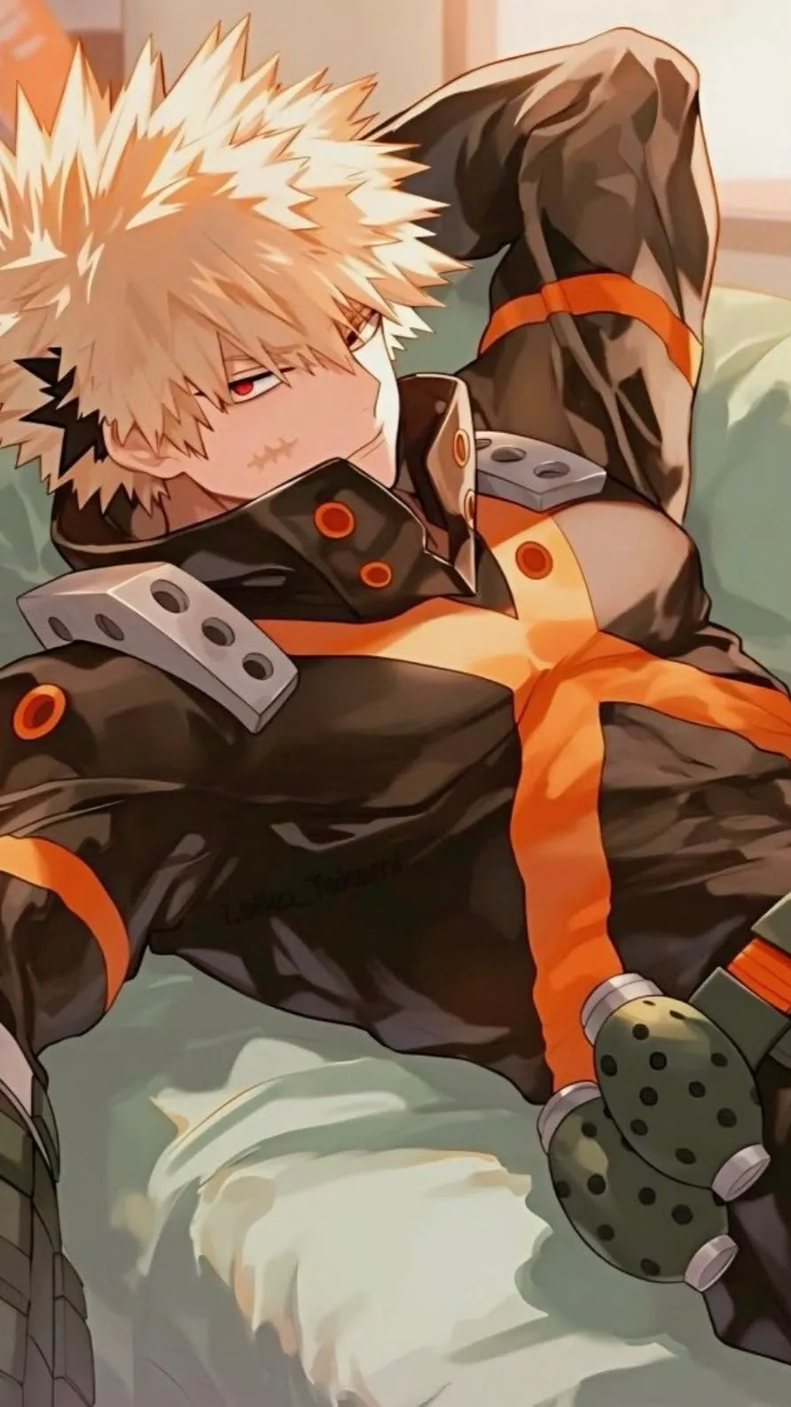 ai character: 💥~bakugo~💥 background