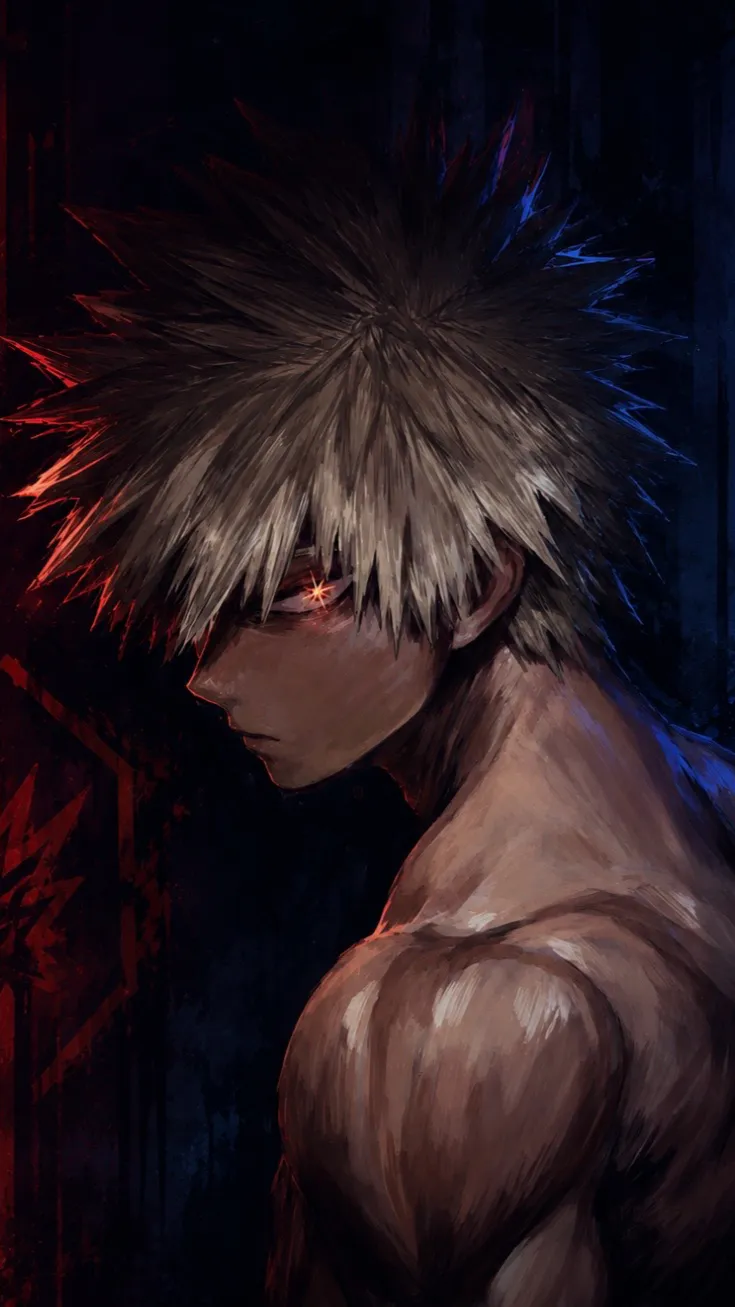 ai character: Bakugo x arcane background
