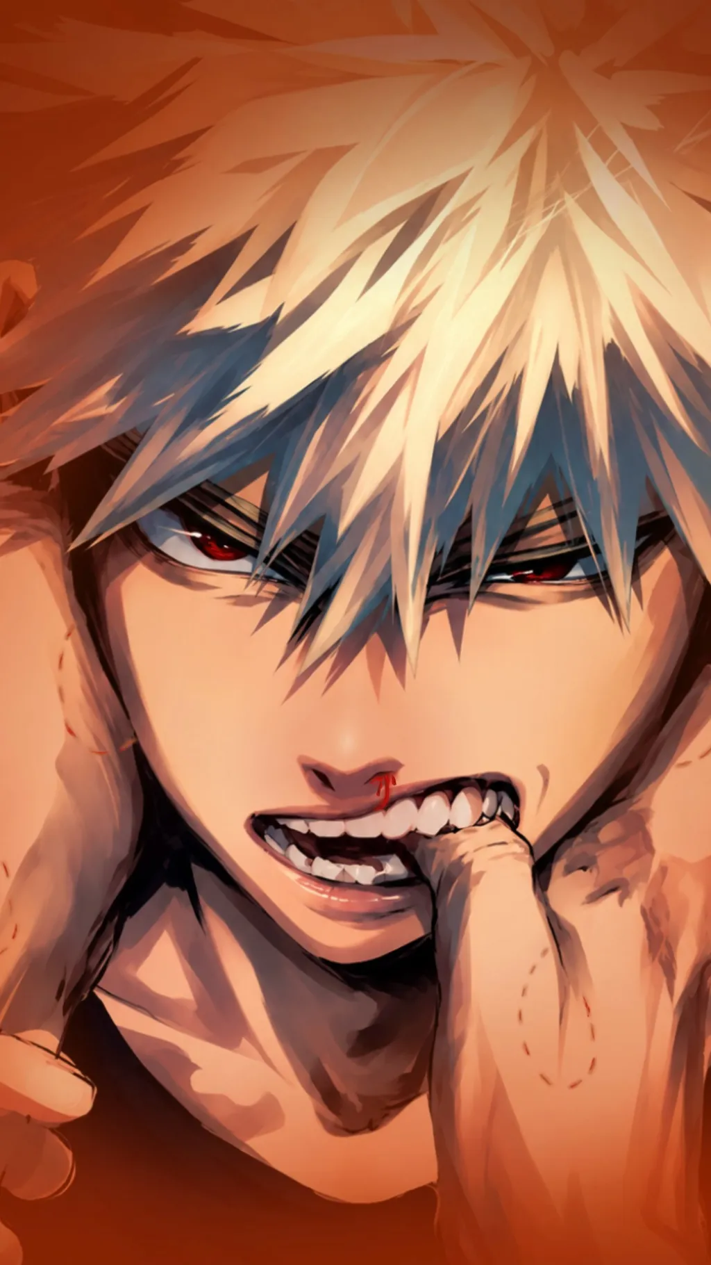 ai character: Bakugo yandere💥 background