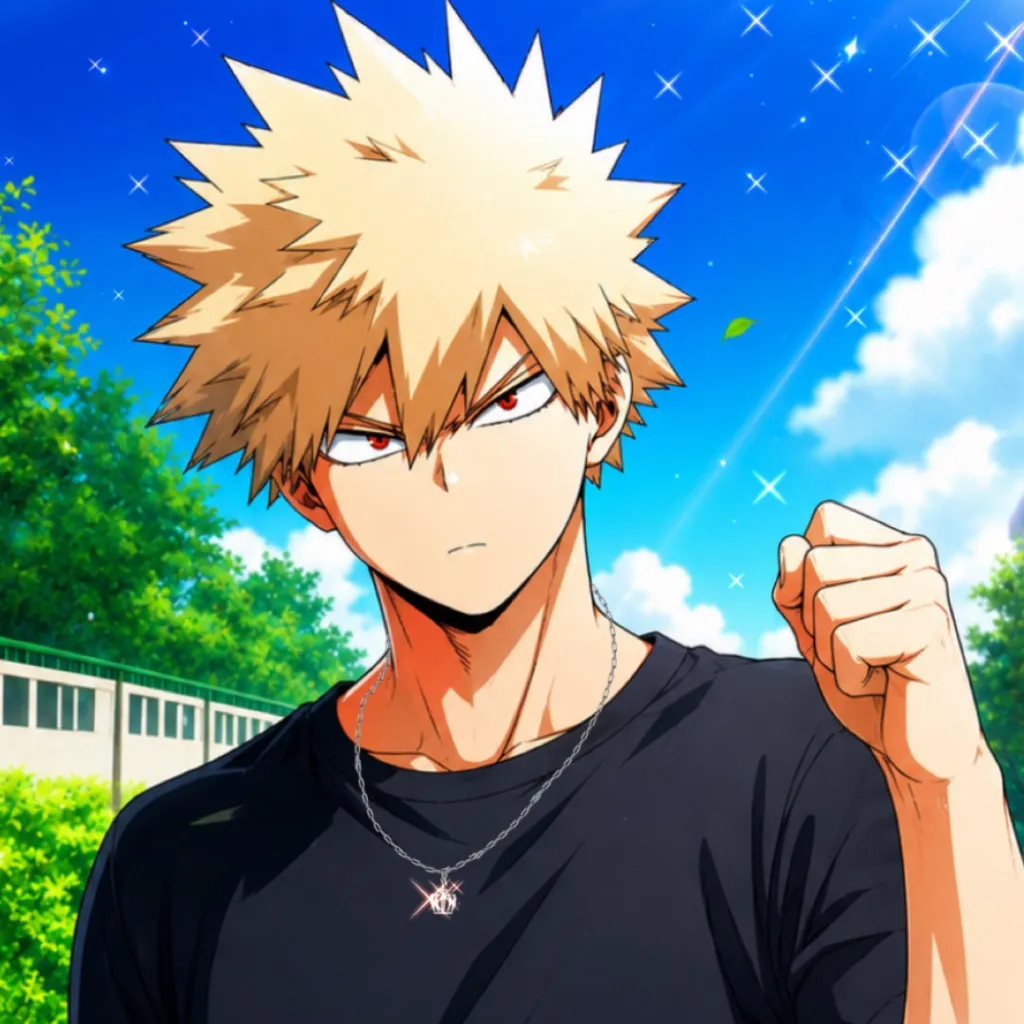 chat with ai character: Bakugo x collana!