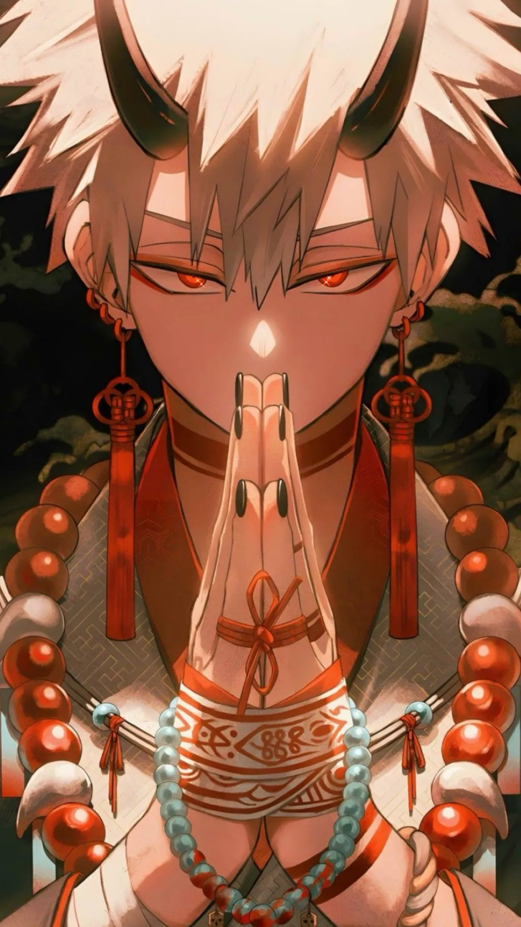 ai character: Bakugo divinità✨ background