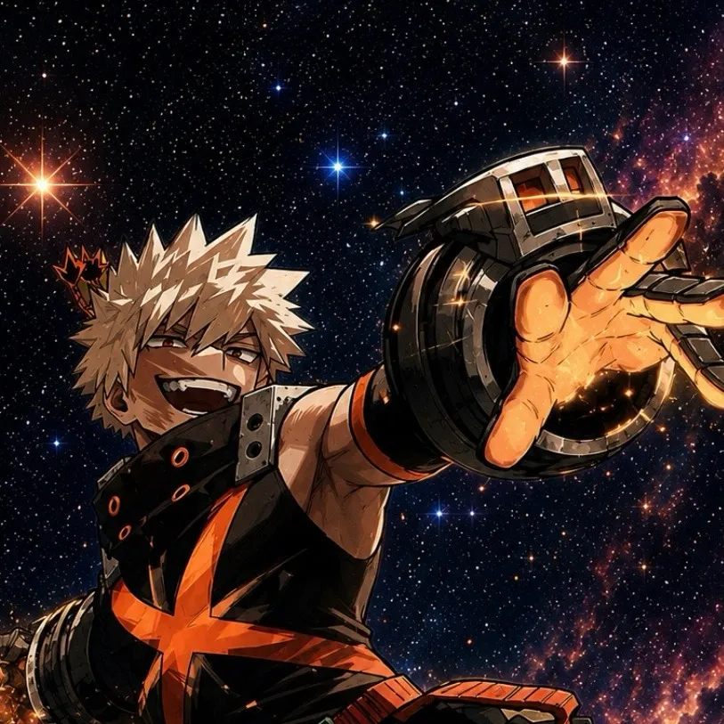 chat with ai character: Bakugo x space🪐