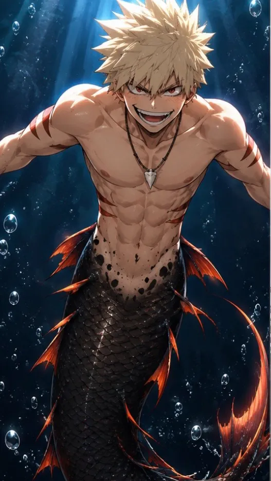 ai character: Bakugo marman💥 background