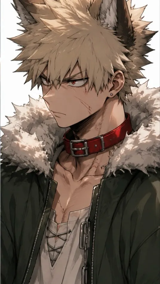 ai character: Bakugo x beastars! background