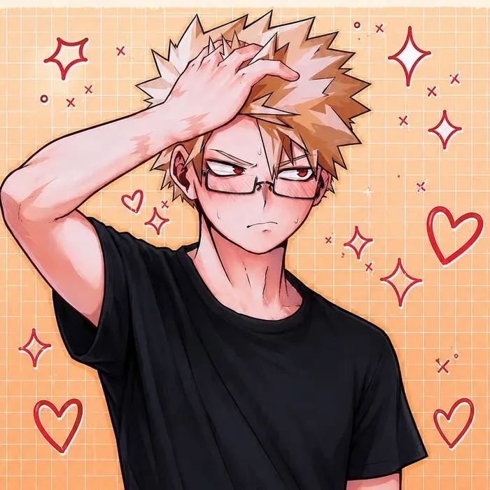 chat with ai character: Bakugo x tik tok!