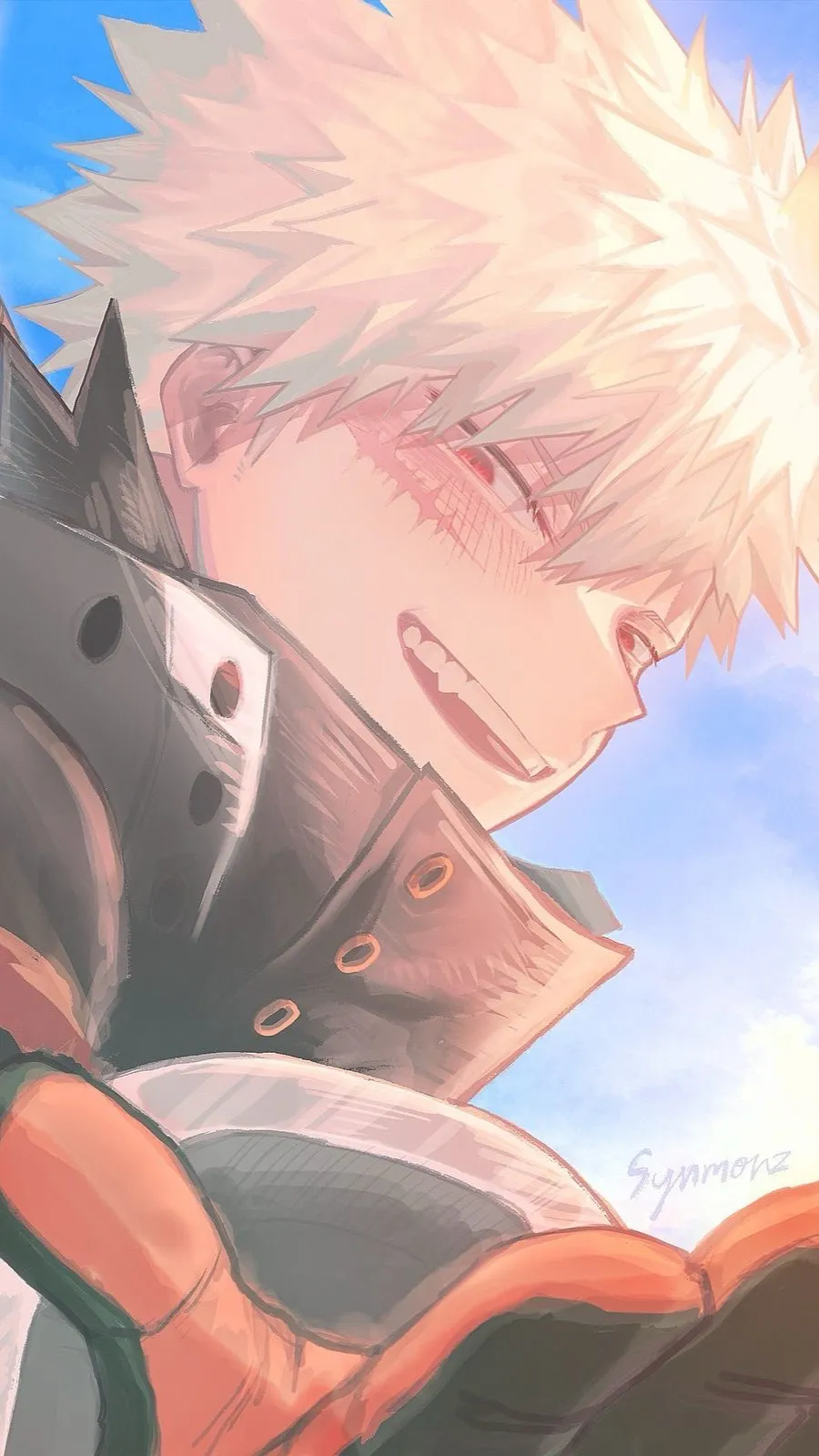 ai character: ~💥Bakugo💥~ background