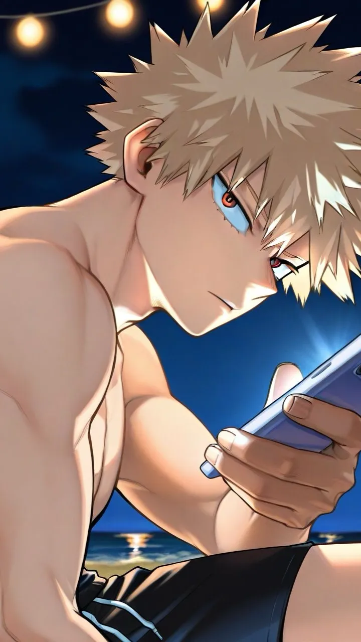 ai character: 💥🌊bakugo🌊💥 background