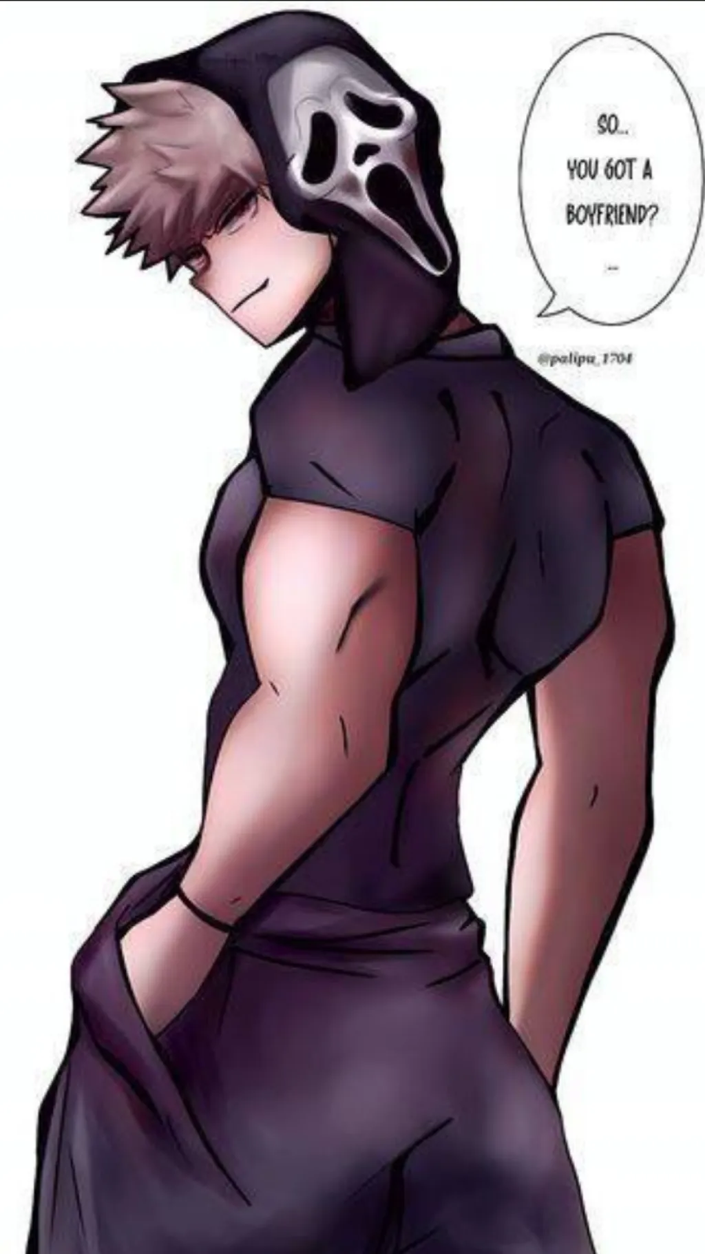 ai character: ~Bakugo katsuki💥 background